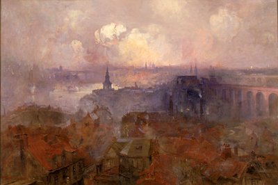 Newcastle upon Tyne from the East by Niels Moller Lund
